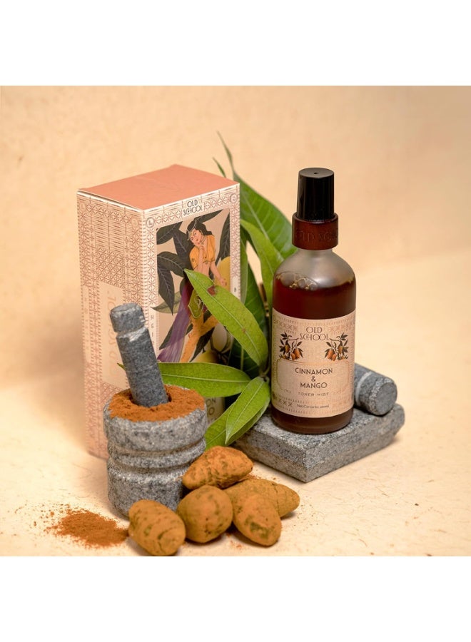 Old School Rituals Cinnamon & Mango Toner Mist | Face Toner for Acne-Prone Skin, Hydration & Pores Tightening | Balancing Skin Care Spray for Oily & Dry Skin | 100ml - Image 4